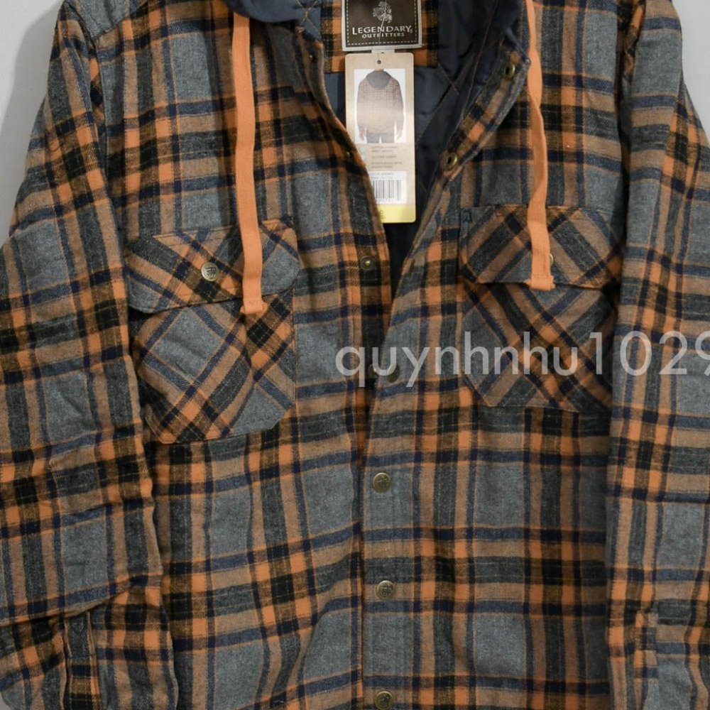 NWT Legendary Outfiiters men shirt Jacket in brown - Picture 3 of 11